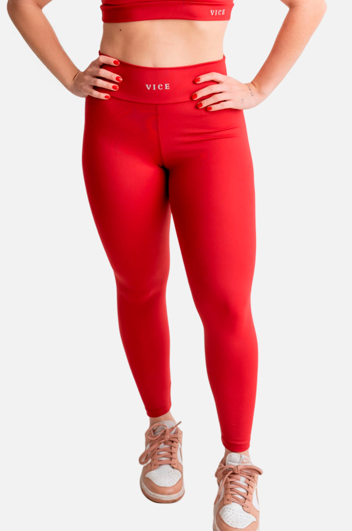 Calça Legging Vice Poliamida Elastic Cherry – Vice Brand