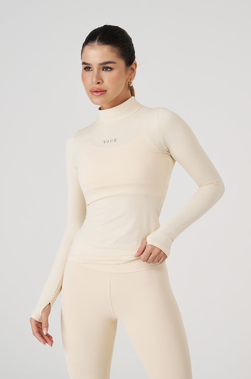 Blusa Vice Ultra UV+ Termic - Marfim