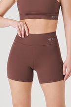 Shorts Fitness Vice Poliamida Elastic - Coffee