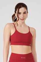 Top Fitness Vice Poliamida Elastic - Cherry