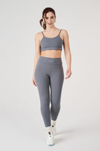 Calça Legging Vice Poliamida Elastic - Cinza