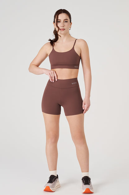 Top Fitness Vice Poliamida Elastic - Coffee