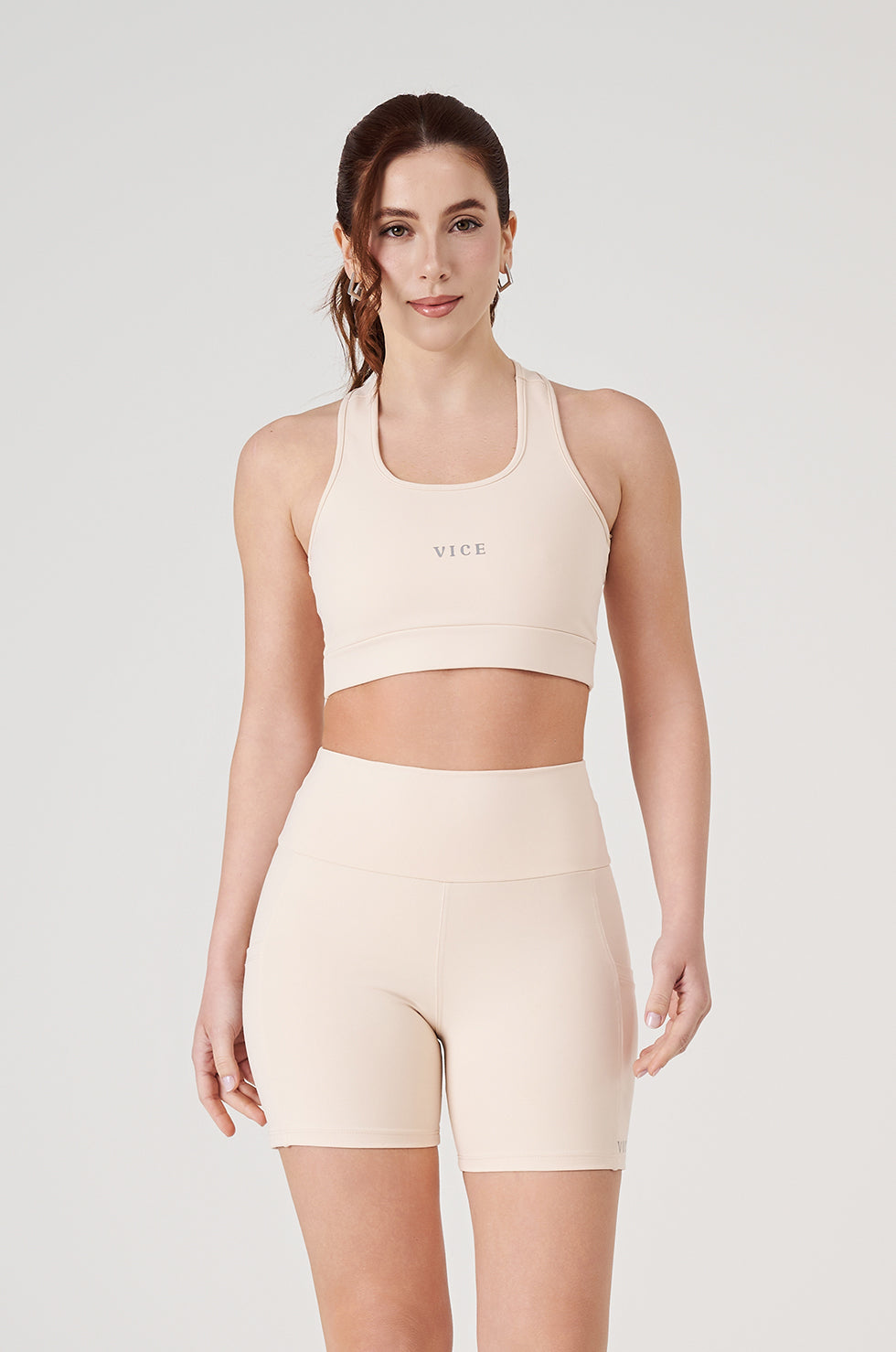 Top e Shorts Vice Pro - Marfim