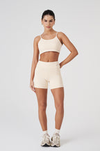 Shorts Fitness Vice Poliamida Elastic - Marfim