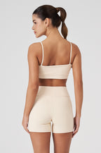 Shorts Fitness Vice Poliamida Elastic - Marfim