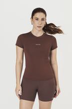 Blusa Vice Ultra UV+ Termic Manga Curta - Cappuccino