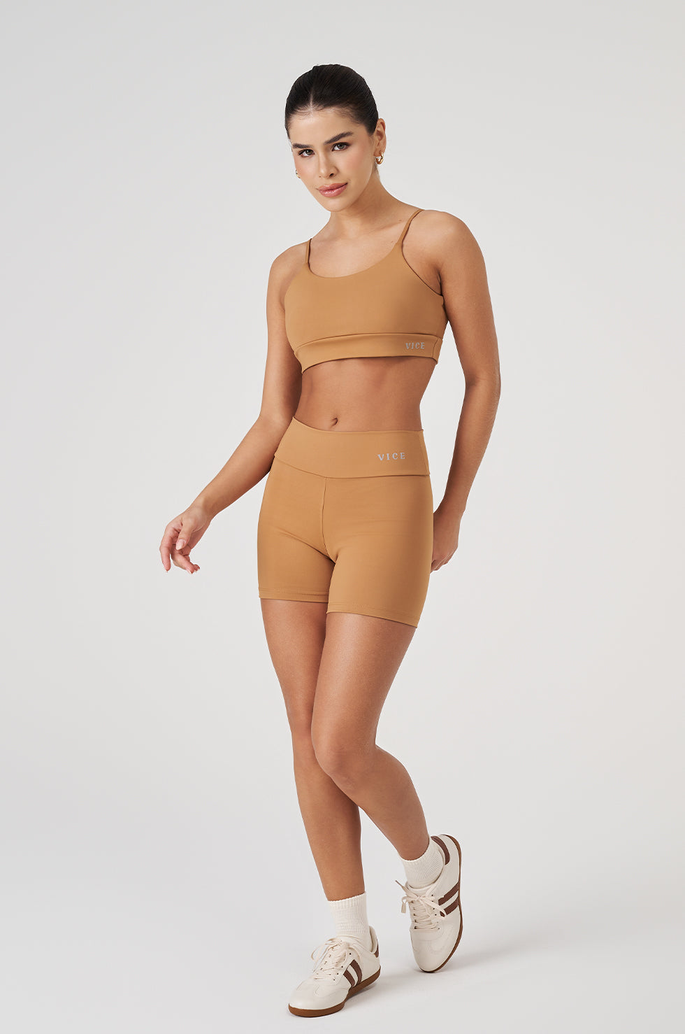 Shorts Fitness Vice Poliamida Elastic - Nutt