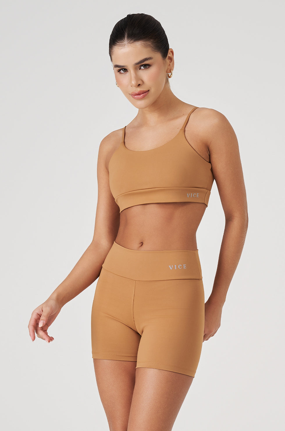 Conjunto Top e Shorts Vice Poliamida Elastic - Nutt