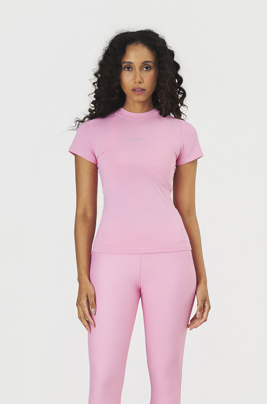 Blusa Vice Ultra UV+ Termic Manga Curta - Rosa
