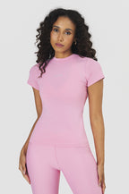 Blusa Vice Ultra UV+ Termic Manga Curta - Rosa