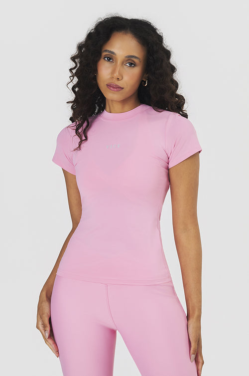Blusa Vice Ultra UV+ Termic Manga Curta - Rosa