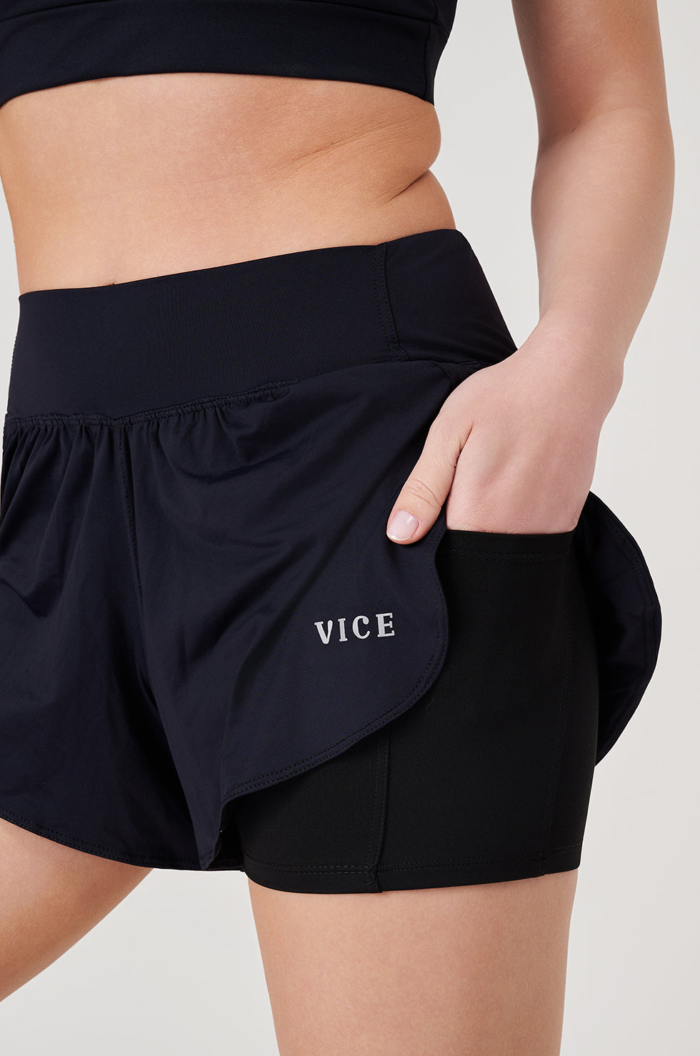 Short Ultra Run - Preto