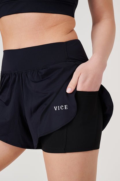 Short Ultra Run - Preto