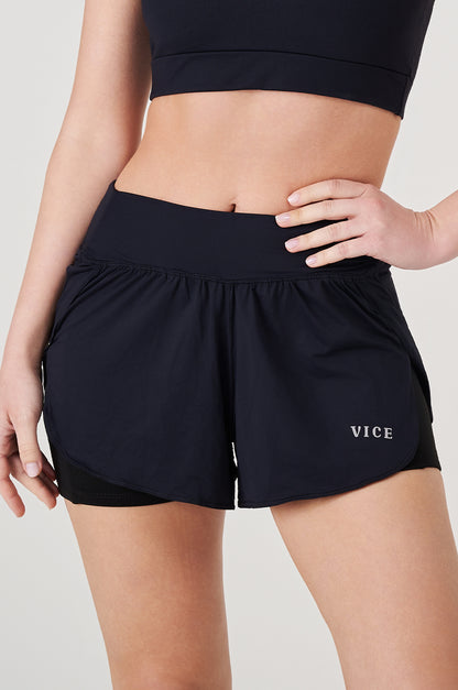 Short Ultra Run - Preto
