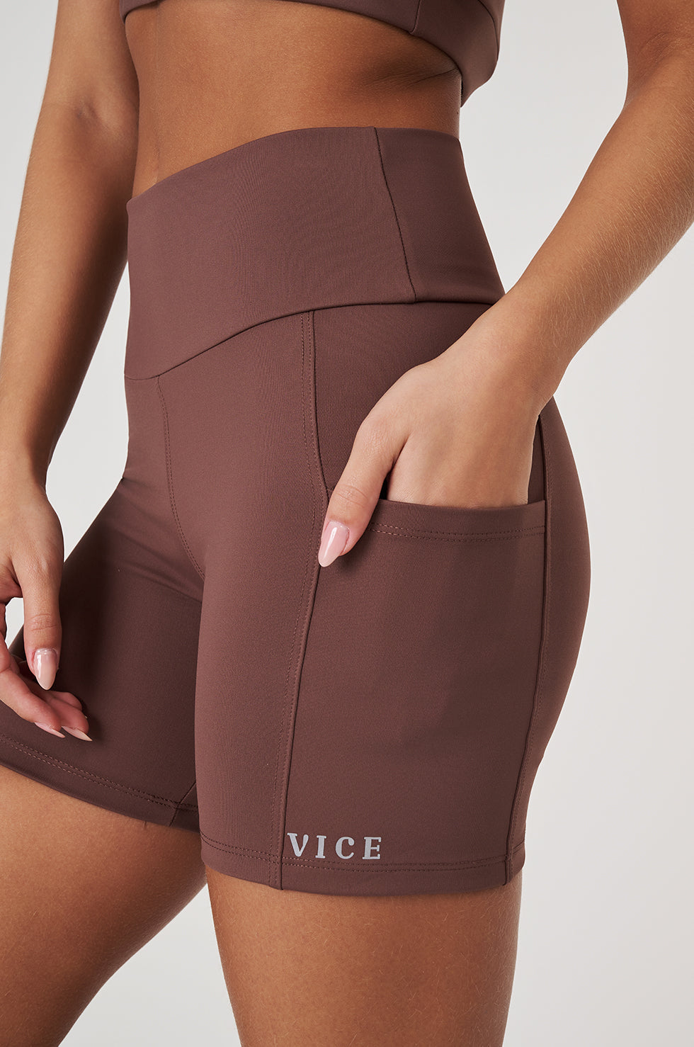 Top e Shorts Vice Pro - Coffee