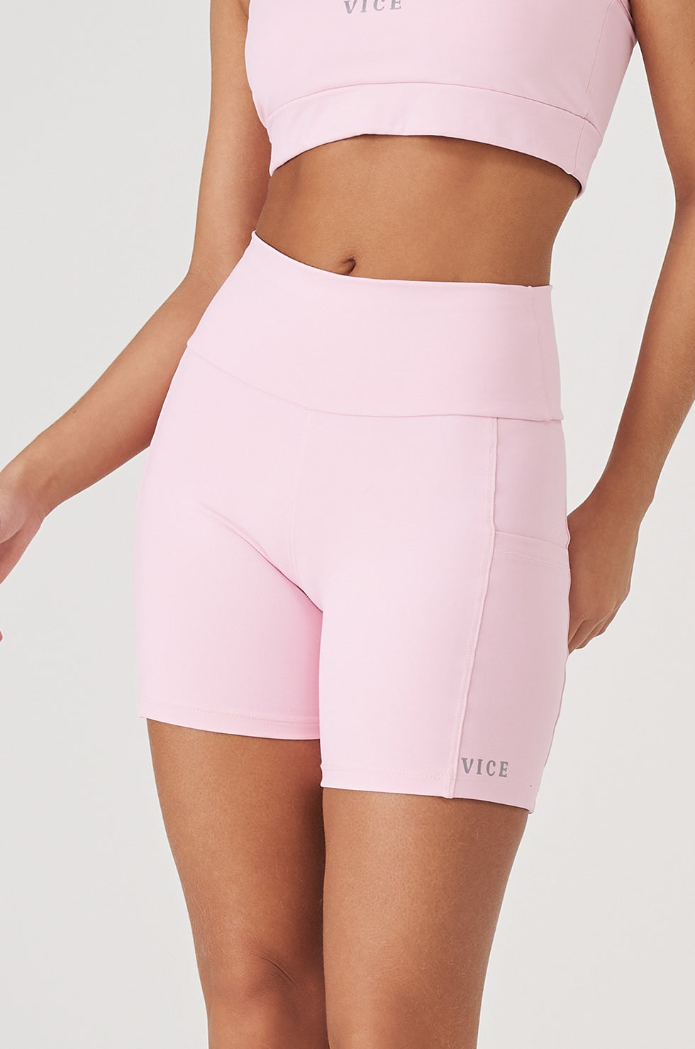 Top e Shorts Vice Pro - Rosa Blush