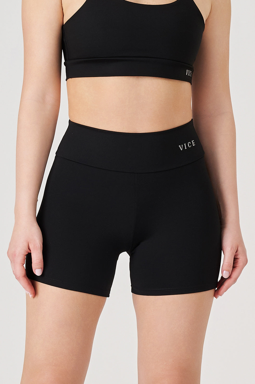 Shorts Fitness Vice Poliamida Elastic - Preto