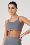 Top Fitness Vice Poliamida Elastic - Cinza