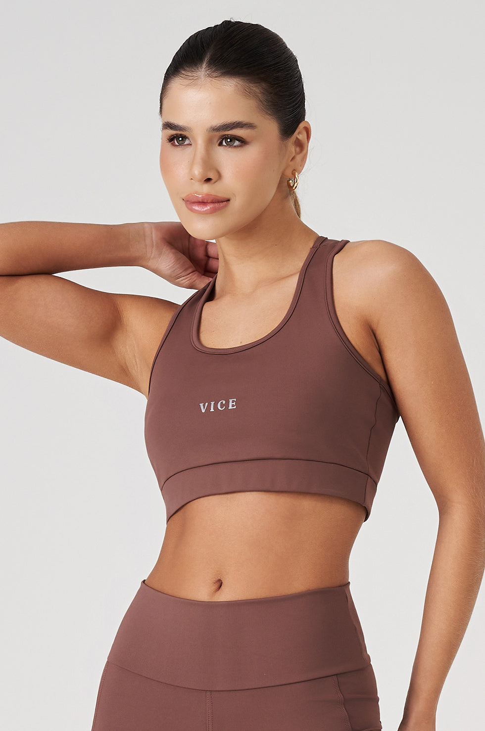 Top e Shorts Vice Pro - Coffee