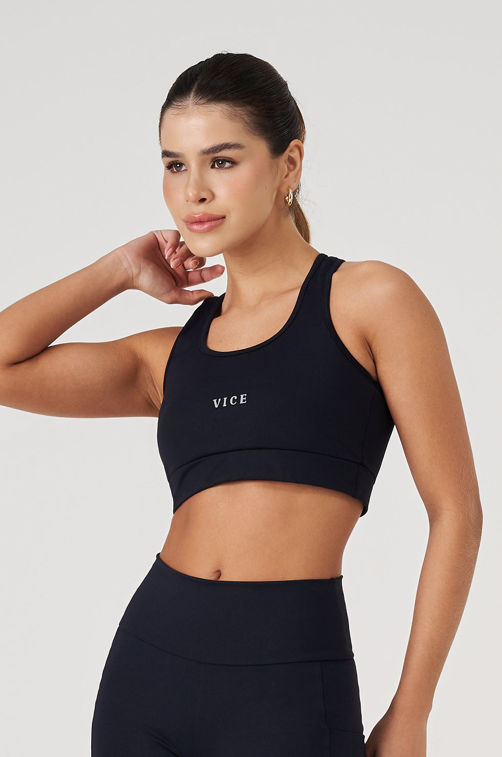 Top e Shorts Vice Pro - Preto